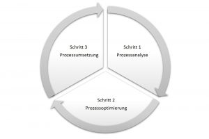 Prozessoptimierung Kreislauf Vorgehen